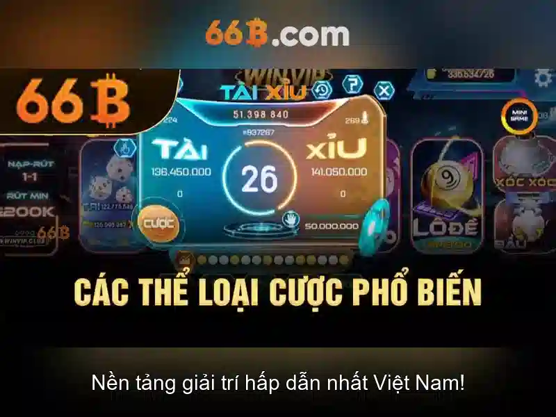 Tỷ Lệ Cược Tài Xỉu 66B