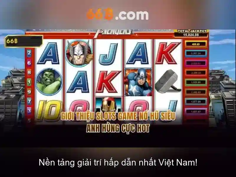 Trải nghiệm Slot đỉnh cao 66B